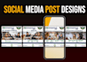 create social media posts for your brand