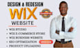 build wix website design, redesign, wix studio, wix website development, wix seo