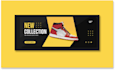 design stunning website header, banner, slider and hero section