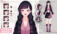 design and rig live2d vtuber model with anime style for streaming