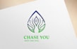 create health wellness spiritual yoga spa logo design