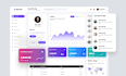 design dashboard, web app, admin panel UI UX design in figma
