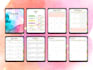 design adhd digital planner, hyperlinked, fillable