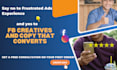 design high converting facebook and instagram creatives and copy for leads sales