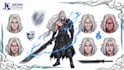 draw your vtuber model art or pngtuber avatar in anime style
