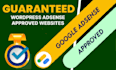 create google adsense approved websites on niches