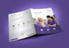 create a professional presentation folder and pocket folder