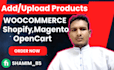 be your virtual assistant for data entry, product uploads, and blog posting