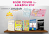 do amazon book cover design, paperback, ebook, kdp, kindle cover