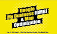 google my business, gmb, go0gle map optimization business profile