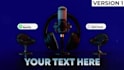 create podcast intro, promo, logo animation
