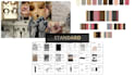 create a professional fashion moodboard