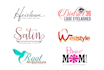 create a signature logo design that is handwritten or text