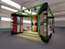 design and render kiosks