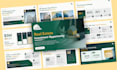 design startup powerpoint presentation and pitch deck slides