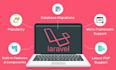 be your full stack web developer using  bootstrap , jquery php laravel