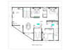 draw architectural drawing, floor plans, house plans in cad