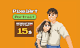 do pixel art portrait for you