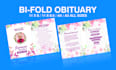 design funeral,memorial,obituary,church,event flyer in 5hrs