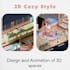 design cozy room animations