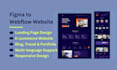 design or redesign webflow website or convert figma to webflow ecommerce