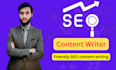 be your monthly SEO content writer and blog writer