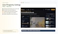 build a real estate listing website with search filters and map