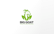 cool classic goat farm logo design