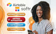 build airtable CRM, softr client portal, airtable automation, be airtable expert