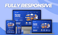 convert figma to html, psd to html css bootstrap website