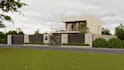 professional 3d facade rendering