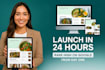 design a professional canva website for coaches consultants and solopreneurs