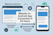 convert website to android app