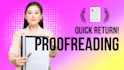 do polished and perfect professional proofreading services