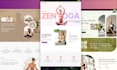 design yoga fitness, and meditation classes website