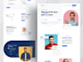 design a modern responsive website with HTML, CSS, bootstrap