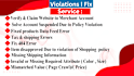 fix google merchant misrepresentation issue with reactive and approved your gmc