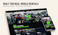 build a bike rental, tour booking, or travel website