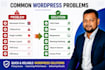 fix wordpress elementor bugs, errors and website issues