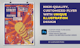 create cool, unique illustrated flyers and brochures