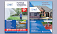 design pressure washing flyers