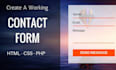 do php contact form login form registration form google recaptcha email script