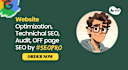 optimize website onpage technical SEO service shopify wordpress squarespace wix