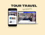 build tour, travel agency website or booking website and landing page