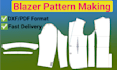 make custom sewing patterns and provide professional pattern grading