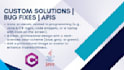 fix bugs and create custom solutions in java and c sharp