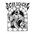 draw a hardcore punk rock chaos graffiti illustrations for bands