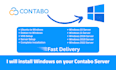 install windows on contabo vps within 1 hour
