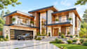 design commercial building exterior and interior with realistic render