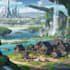 do anime background and environment art